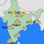 Current weather India